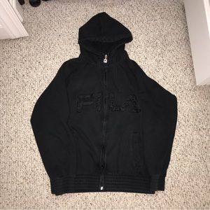 Vintage Fila Zip up Hoodie